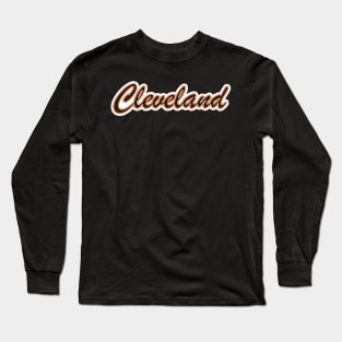 Football Fan of Cleveland Long Sleeve T-Shirt